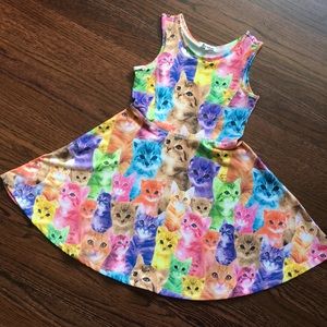 Girls 6 Kitty Cat dress